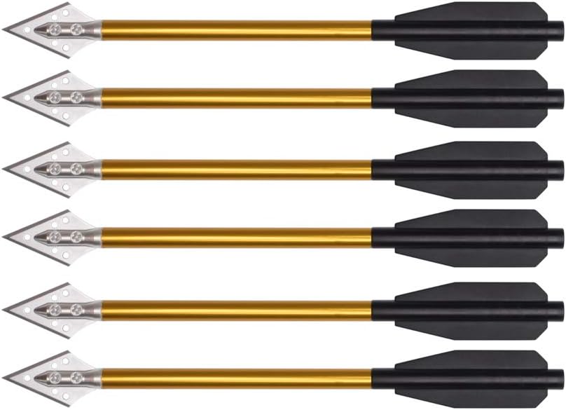 Crossbow Bolt Broadhead - Aluminiowe strzały do kuszy 6,5 cala