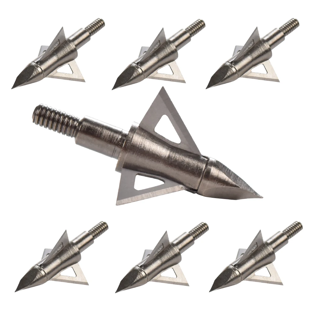 Crossbow Bolt Broadhead - 12 szt. Grotów myśliwskich do strzał,