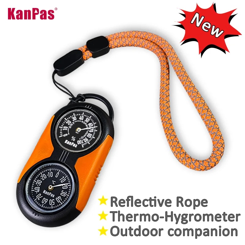 Hunting Outdoor Thermometer - Zestaw termometru i kompasu KANPAS /