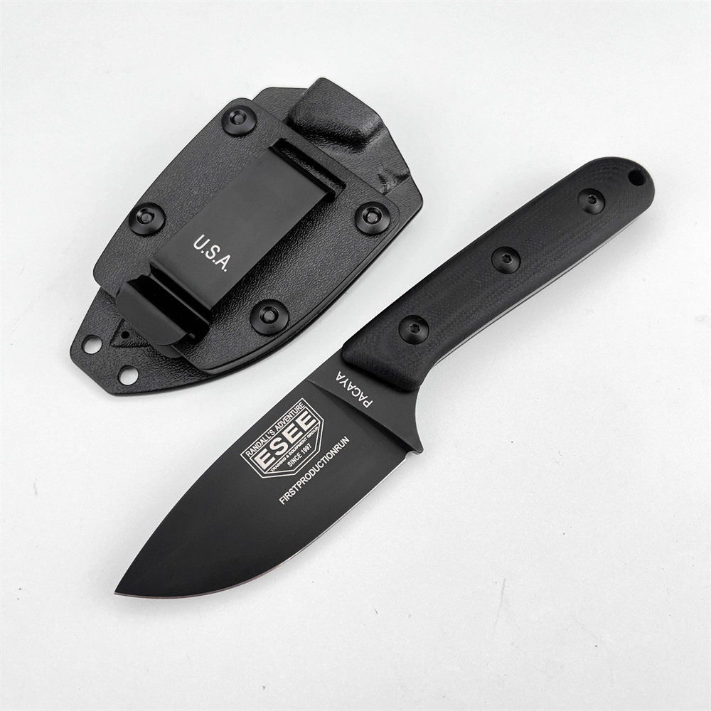 Outdoor Hunting Gifts - Nóż survivalowy ESEE z ostrzem stałym,