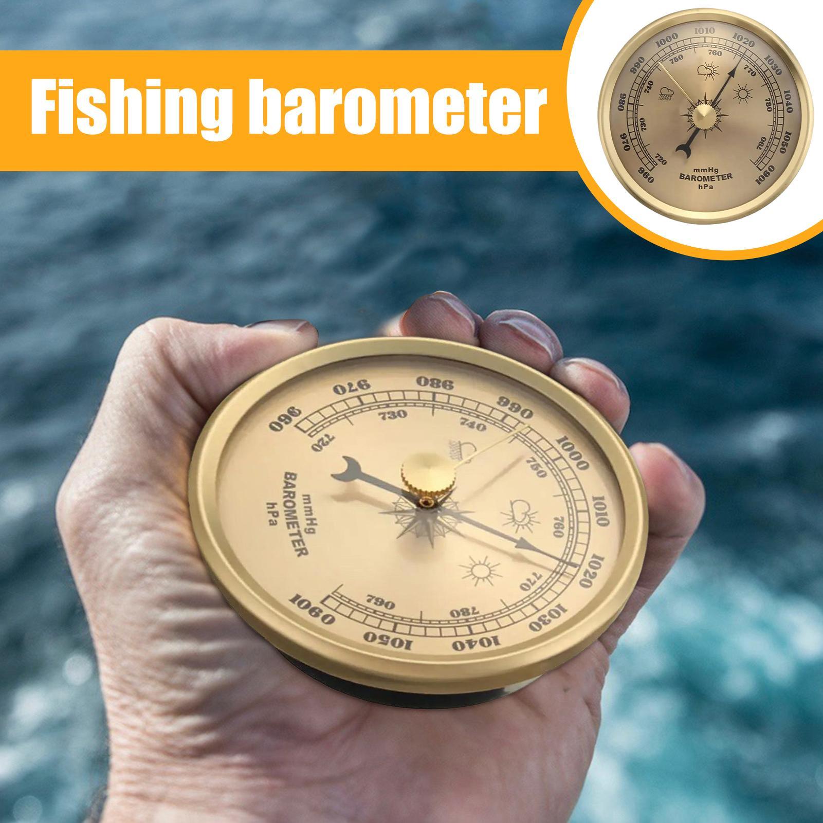 Hunting Outdoor Thermometer - Barometr wędkarski automatyczny, przenośny barometr pogodowy