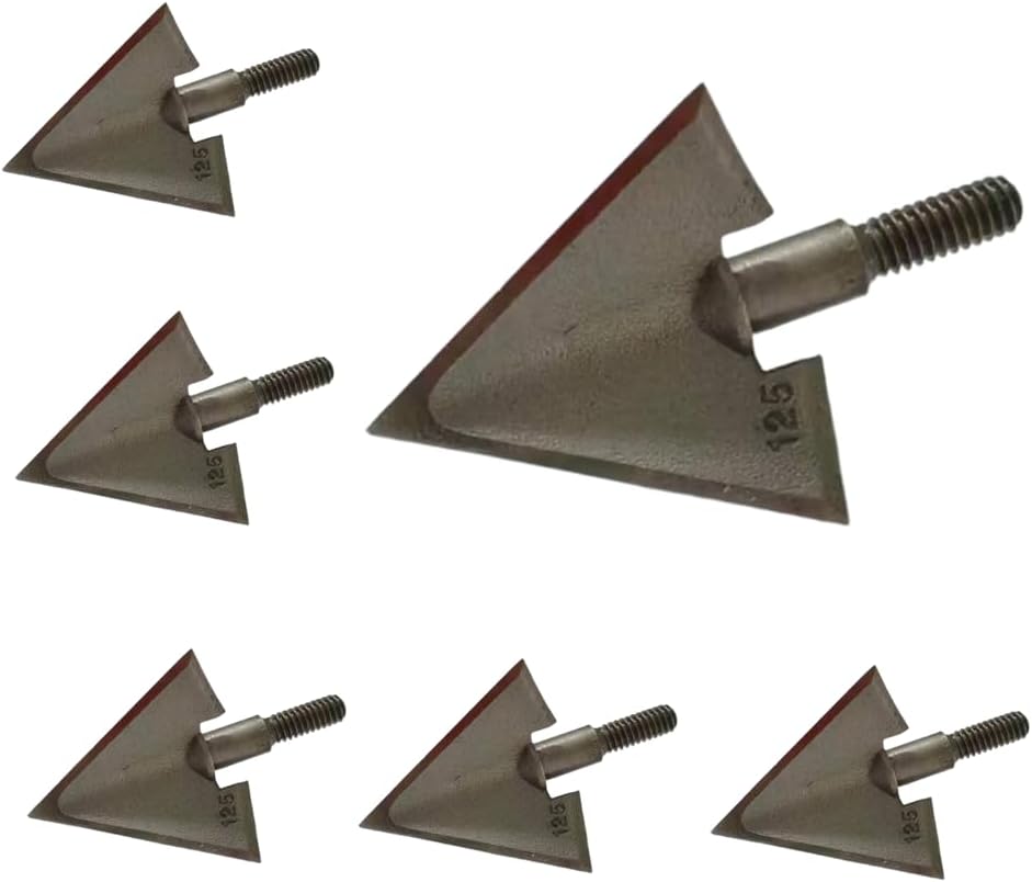 Crossbow Bolt Broadhead - 6 szt. Grotów myśliwskich 125 Grain,