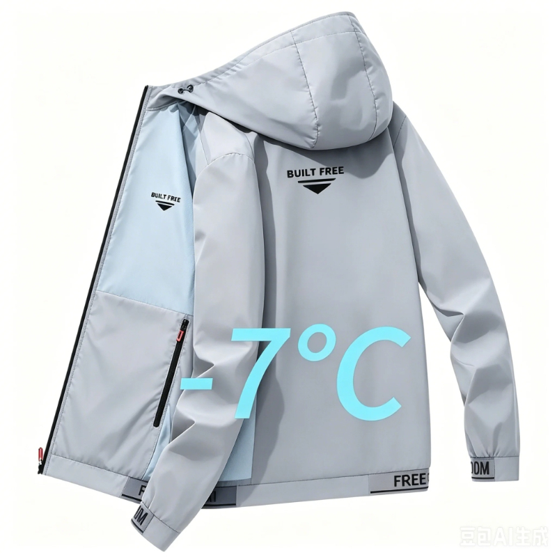 Hunting Outdoor Shop - Kurtka przeciwsłoneczna męska UPF50+ biała, odzież