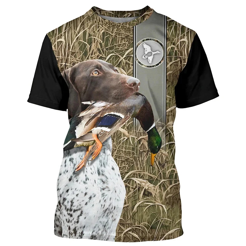 Hunting Outdoor Shop - Męska koszulka z krótkim rękawem w