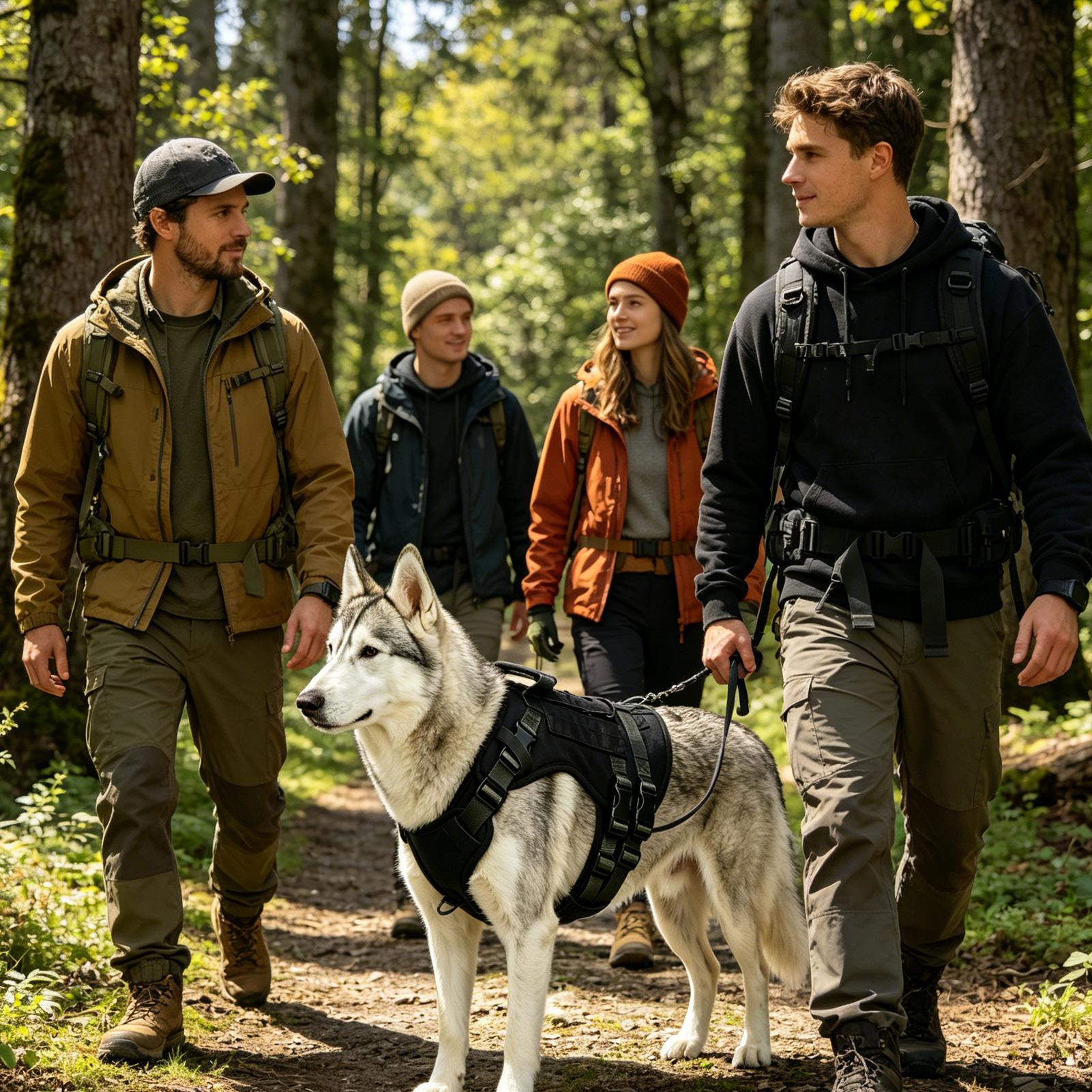 Szelki dla psa bez użycia naci – Outdoor Hunting Dog Supply recenzja i cena