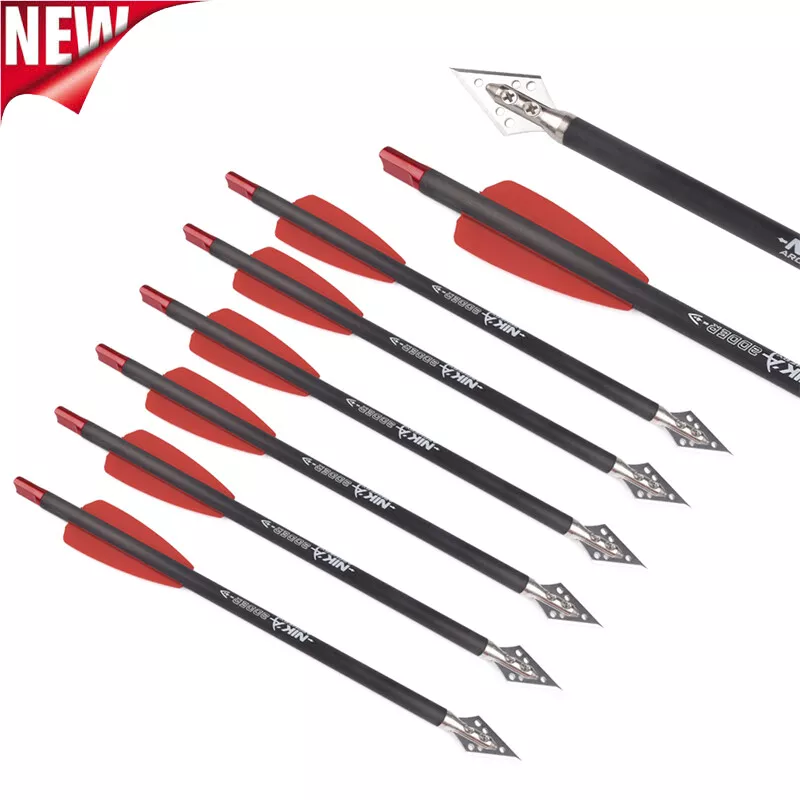 3-6 szt. 7,5-calowe śruby kusz – Crossbow Bolt Broadhead recenzja i cena