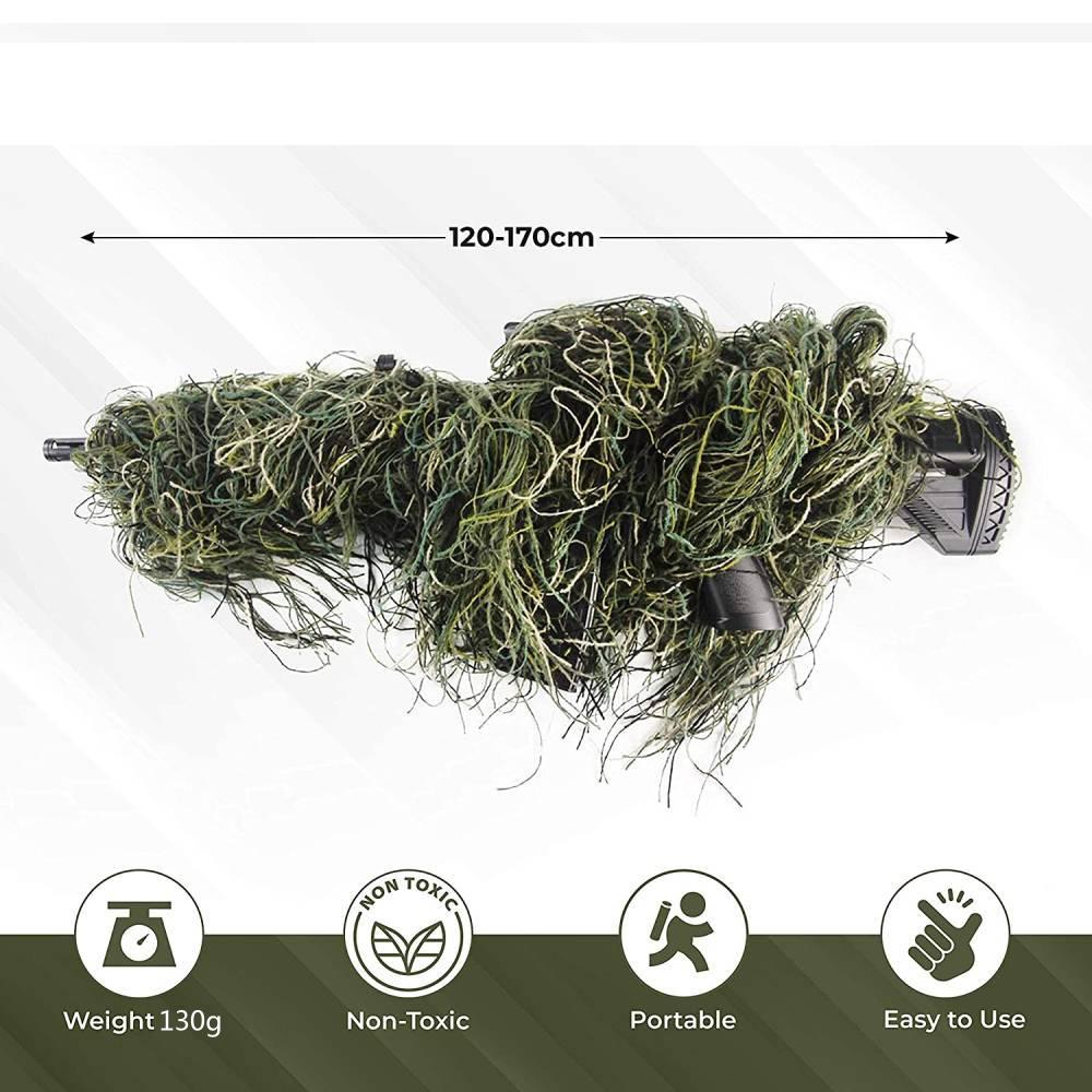 Pokrowiec Ghillie 3D na karabi – Outdoor Hunting Rifle recenzja i cena