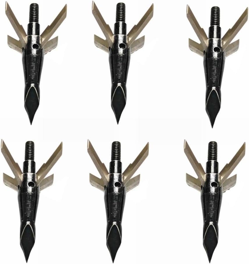 6 sztuk myśliwskich hibrydowyc – Crossbow Bolt Broadhead recenzja i cena