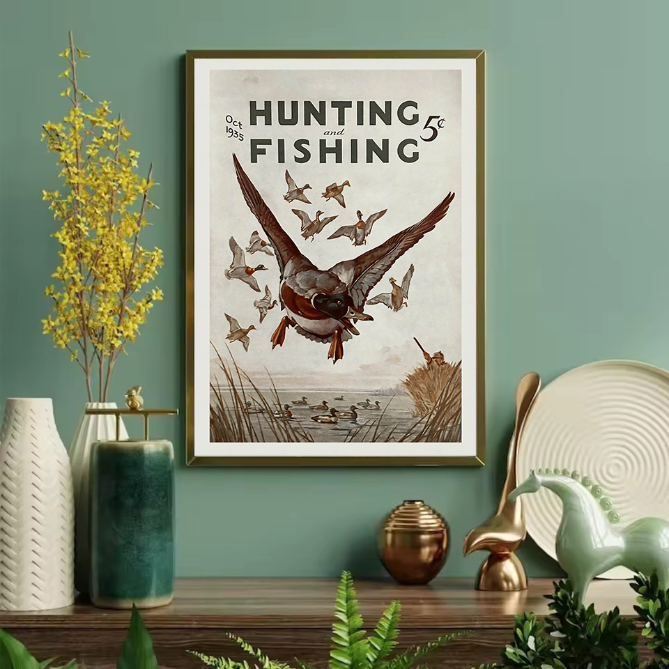 Retro Wildlife Outdoor Hunting – Outdoor Hunting Gifts recenzja i cena