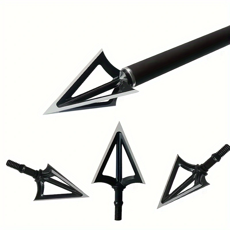 6 szt. Grotów myśliwskich 100  – Crossbow Bolt Broadhead recenzja i cena