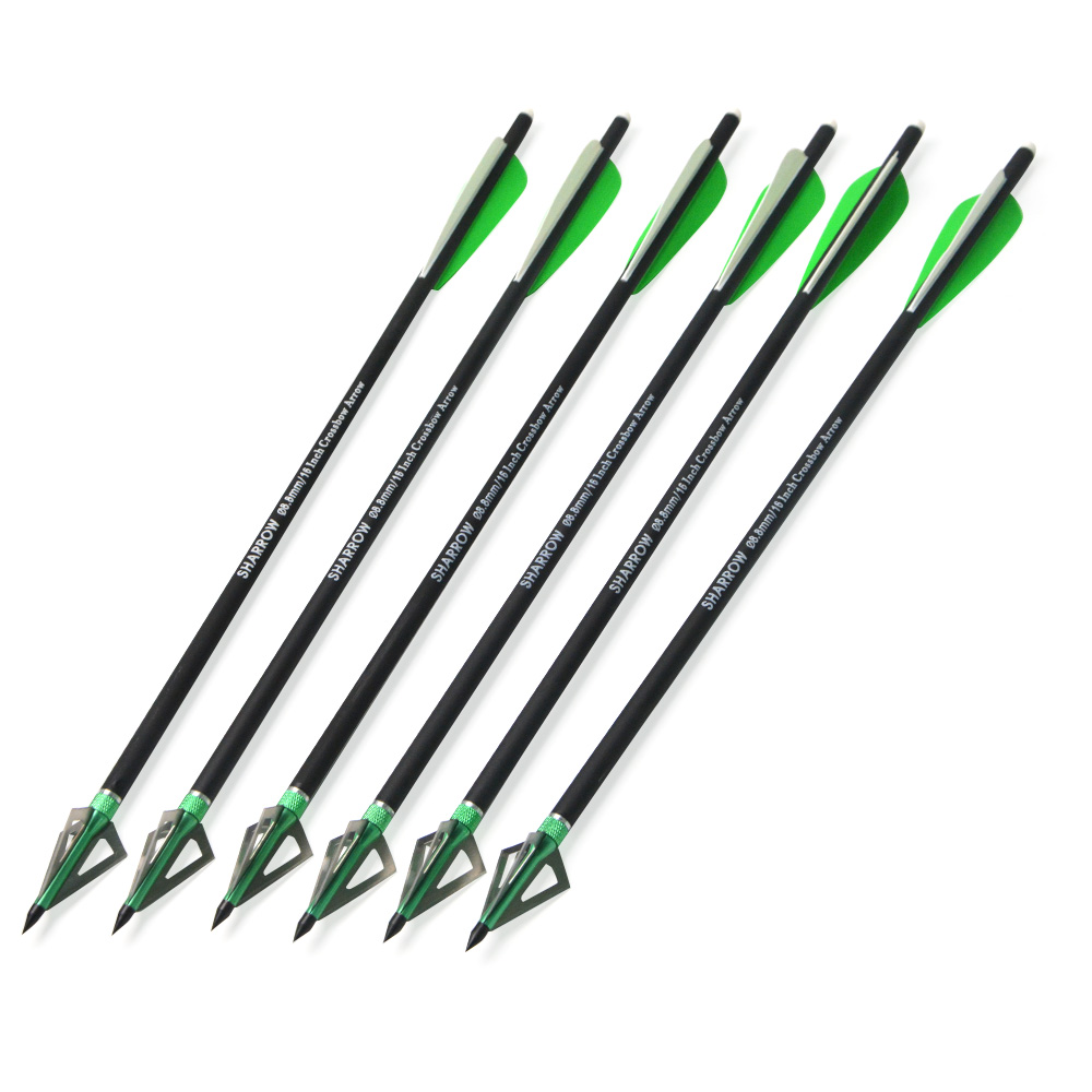6/12 szt. Strzały do kuszy 16/ – Crossbow Bolt Broadhead recenzja i cena