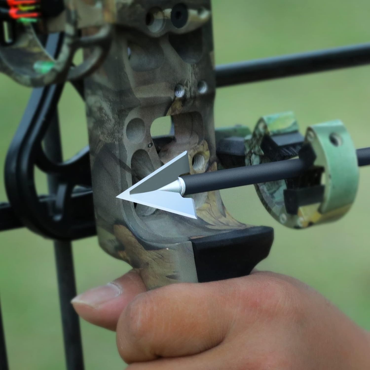 6 szt. Grotów myśliwskich 125  – Crossbow Bolt Broadhead recenzja i cena