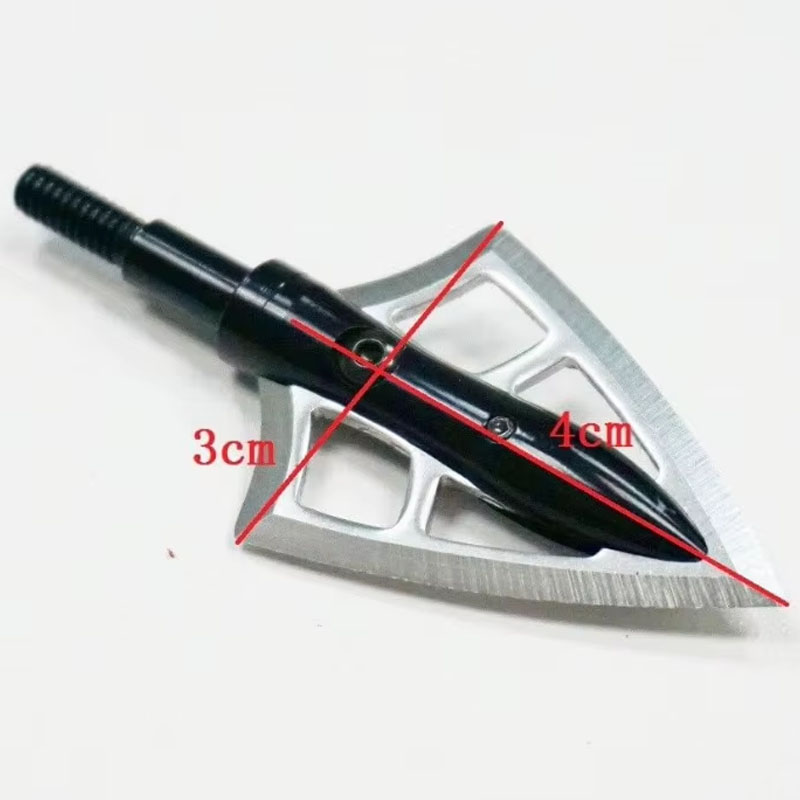 6 szt. Grotów do łucznictwa 12 – Crossbow Bolt Broadhead recenzja i cena