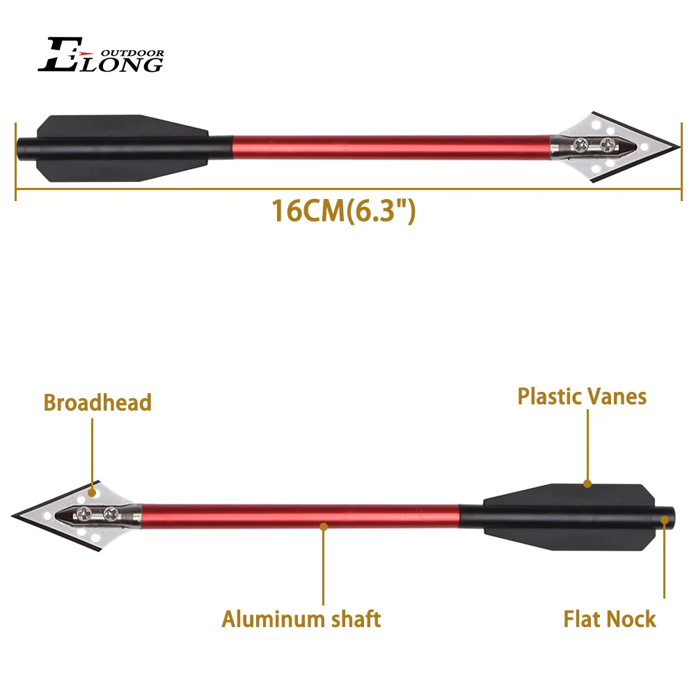 3 SZT. Aluminiowe Strzały do K – Crossbow Bolt Broadhead recenzja i cena